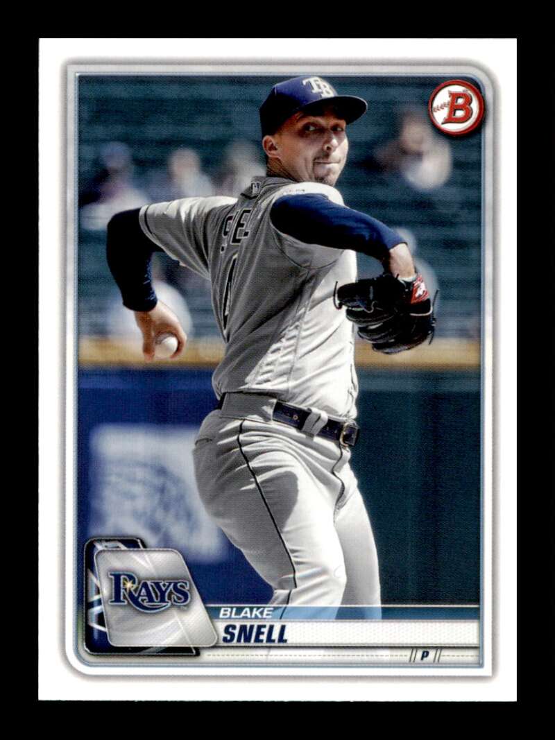 Load image into Gallery viewer, 2020 Bowman Blake Snell #68 Tampa Bay Rays Image 1
