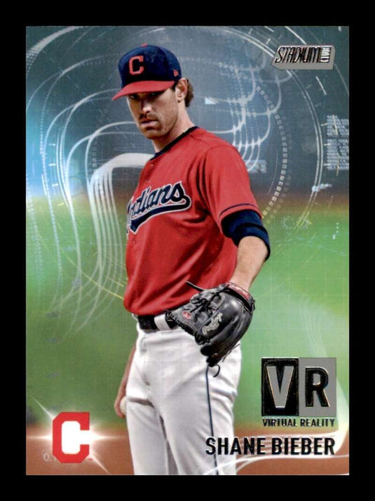 2021 Topps Stadium Club Virtual Reality Shane Bieber