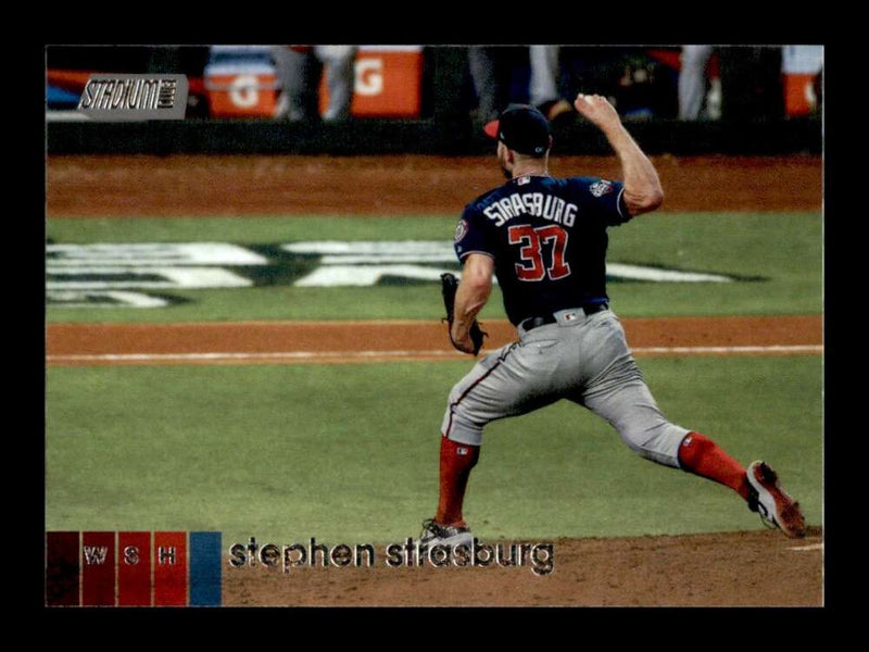 Load image into Gallery viewer, 2020 Topps Stadium Club Stephen Strasburg #165 Washington Nationals Image 1
