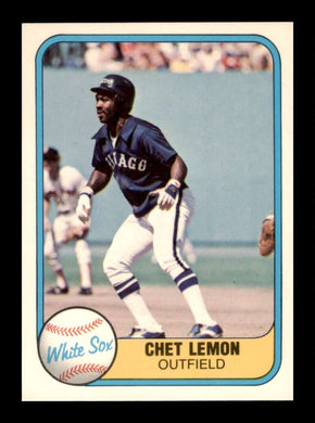 1981 Fleer Chet Lemon 