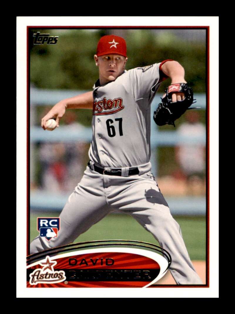 Load image into Gallery viewer, 2012 Topps David Carpenter #595 Rookie RC Houston Astros Image 1
