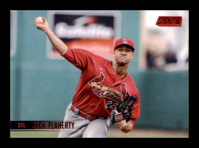 2021 Topps Stadium Club Red Foil Jack Flaherty 