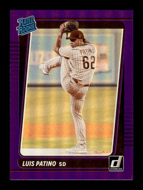 2021 Donruss Holo Purple Luis Patino 