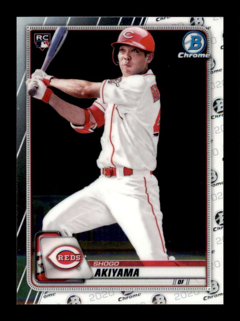 Load image into Gallery viewer, 2020 Bowman Chrome Shogo Akiyama #71 Rookie RC Cincinnati Reds Image 1
