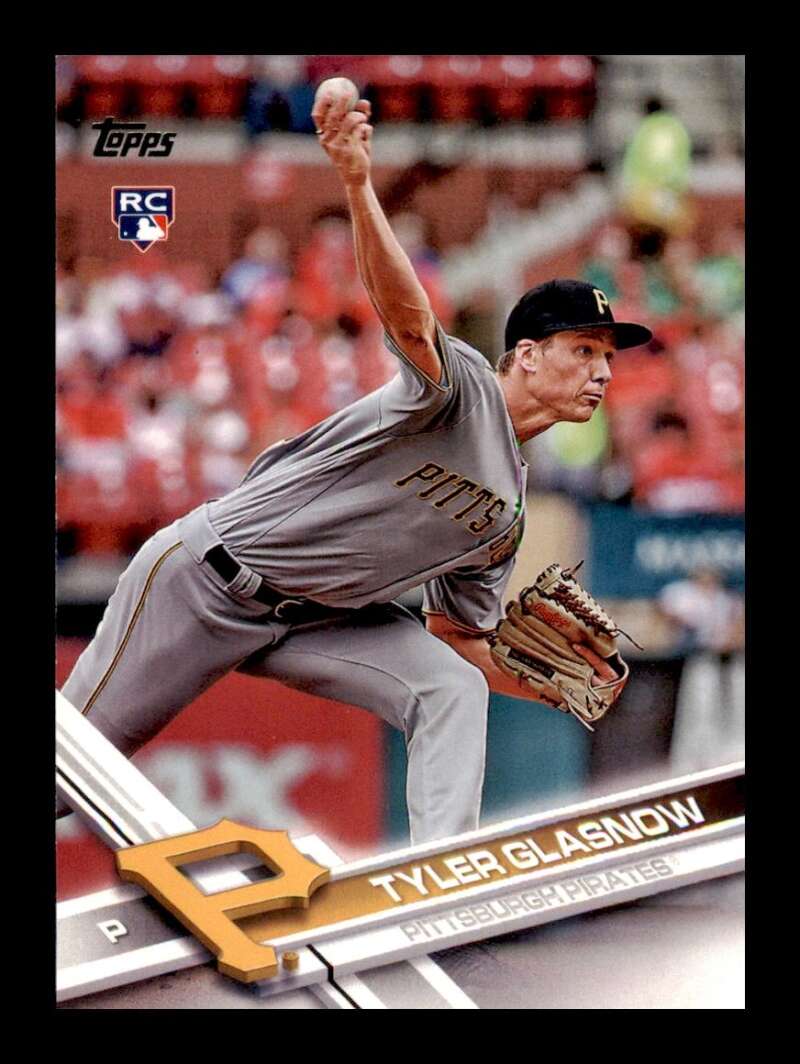 Load image into Gallery viewer, 2017 Topps Tyler Glasnow #349 Rookie RC Pittsburgh Pirates Image 1
