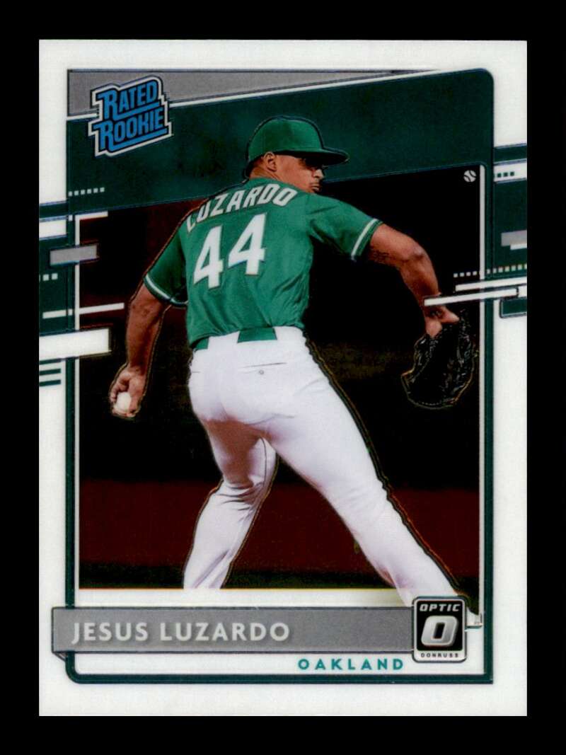 Load image into Gallery viewer, 2020 Donruss Optic Jesus Luzardo #34 Rookie RC Oakland Athletics Image 1
