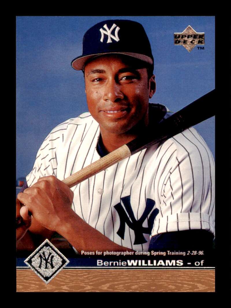 Load image into Gallery viewer, 1997 Upper Deck Bernie Williams #124 New York Yankees Image 1
