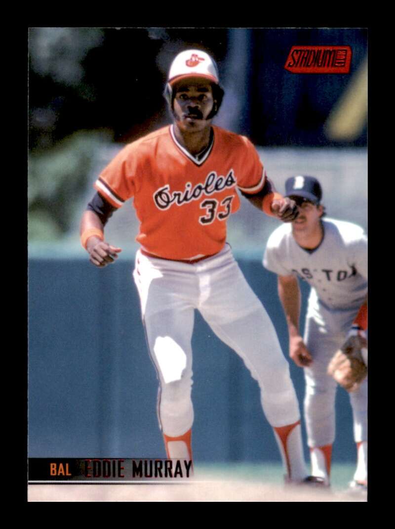 Load image into Gallery viewer, 2021 Topps Stadium Club Red Foil Eddie Murray #120 Baltimore Orioles Image 1
