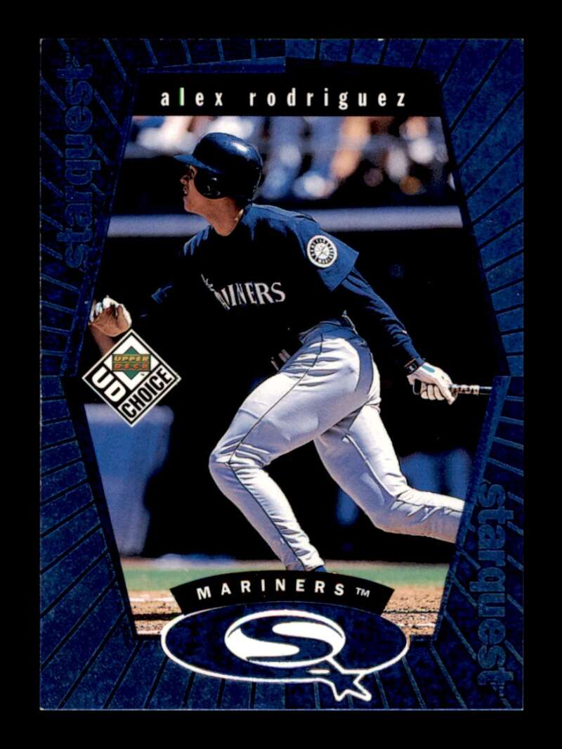 Load image into Gallery viewer, 1999 Upper Deck Collector&#39;s Choice Starquest Alex Rodriguez #SQ3 Mariners Image 1
