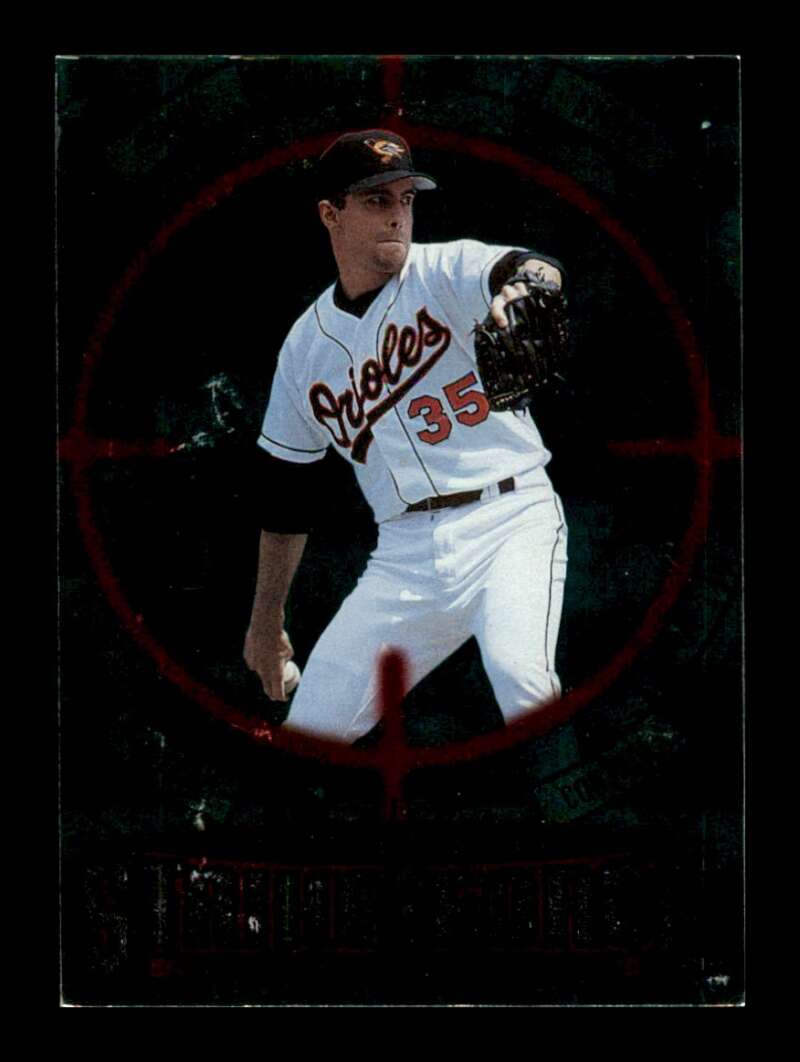 Load image into Gallery viewer, 1996 Upper Deck Strike Force Mike Mussina #67 Baltimore Orioles Image 1
