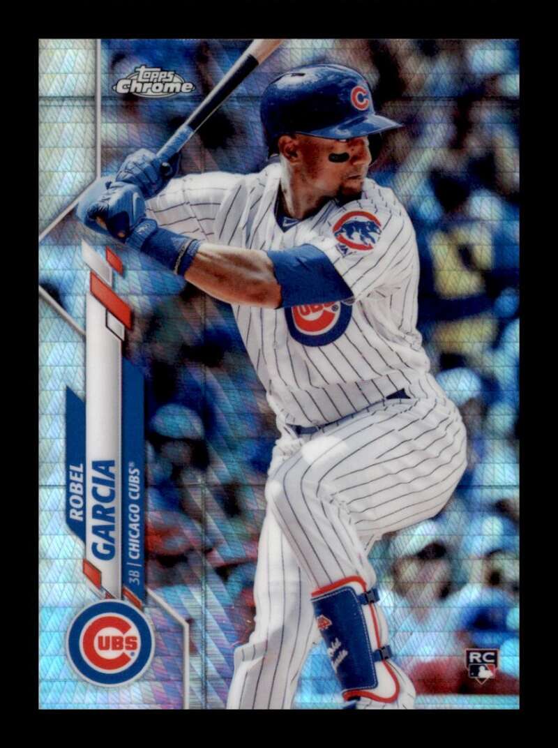 Load image into Gallery viewer, 2020 Topps Chrome Prism Refractor Robel Garcia #181 Rookie RC Chicago Cubs Image 1
