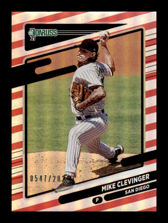 2021 Donruss Red Mike Clevinger