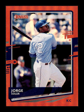 2020 Donruss Holo Red Jorge Soler 