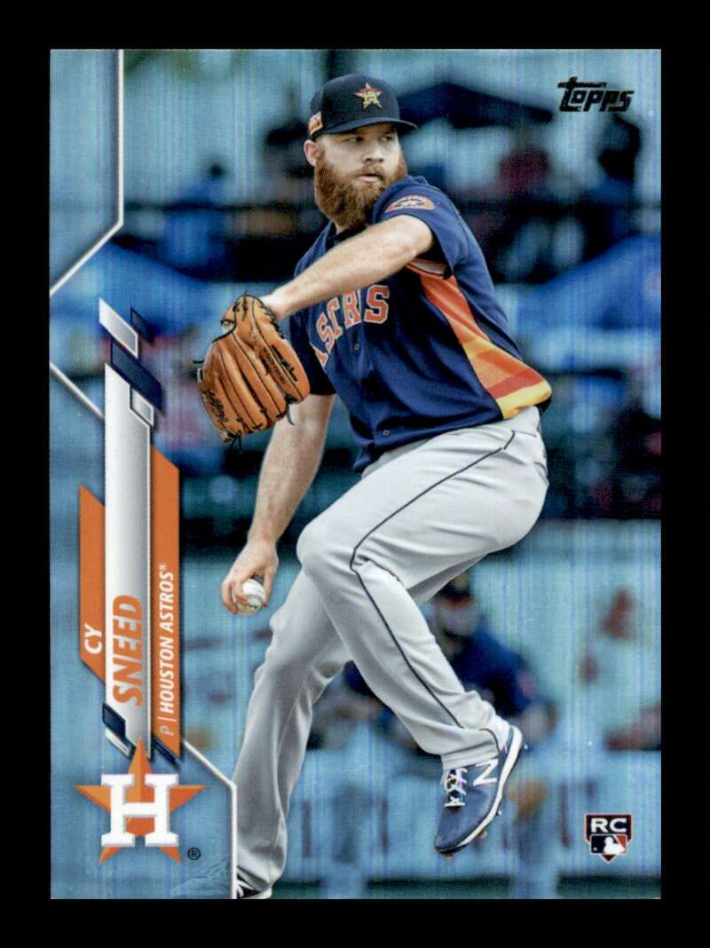 Load image into Gallery viewer, 2020 Topps Update Rainbow Foil Cy Sneed #U-224 Rookie RC Houston Astros Image 1
