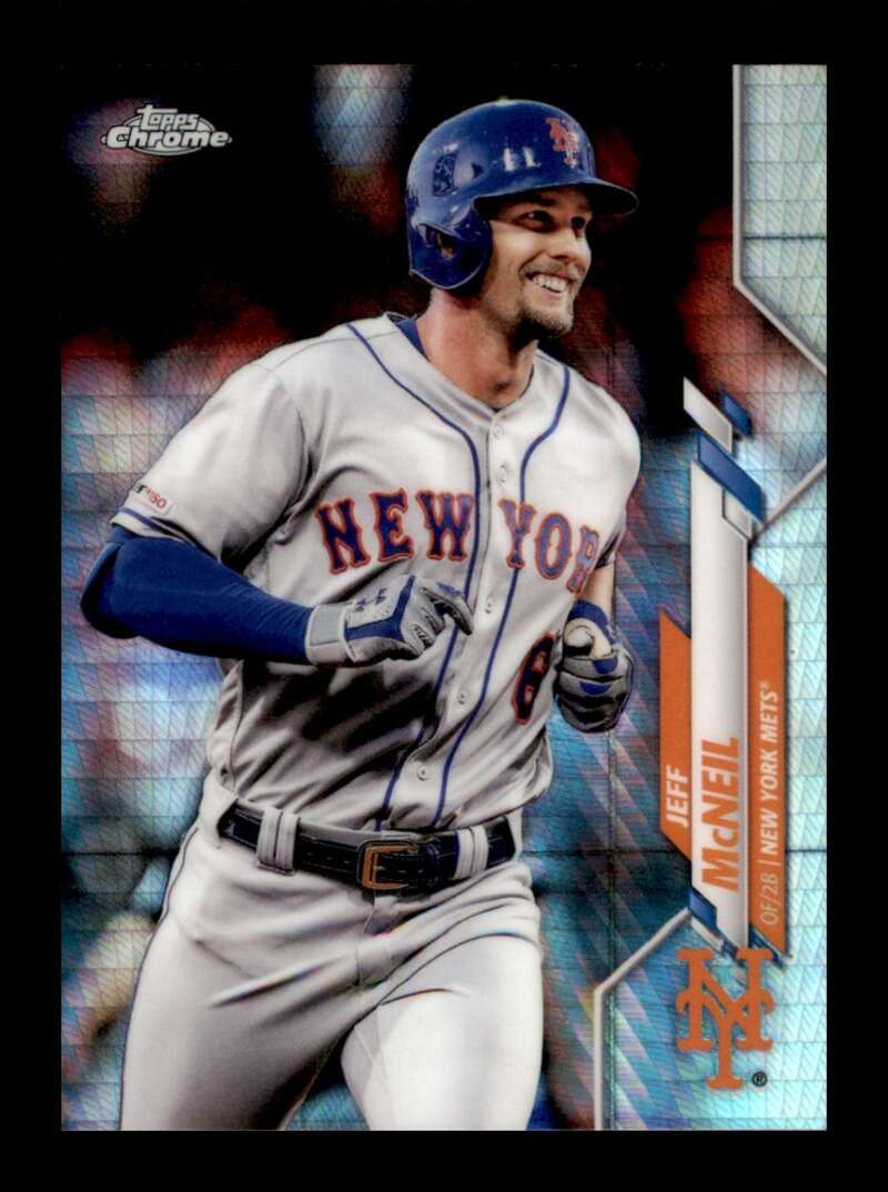 Load image into Gallery viewer, 2020 Topps Chrome Prism Refractor Jeff McNeil #70 New York Mets Image 1
