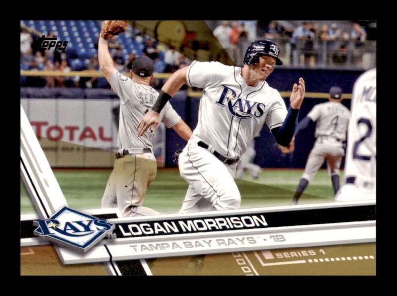 Load image into Gallery viewer, 2017 Topps Gold Logan Morrison #226 /2017 Tampa Bay Rays Image 1
