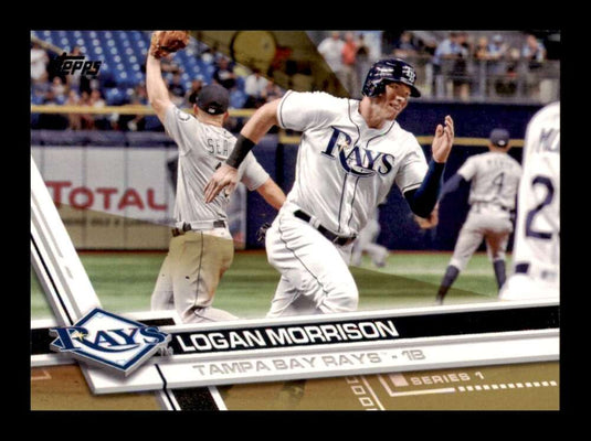 2017 Topps Gold Logan Morrison