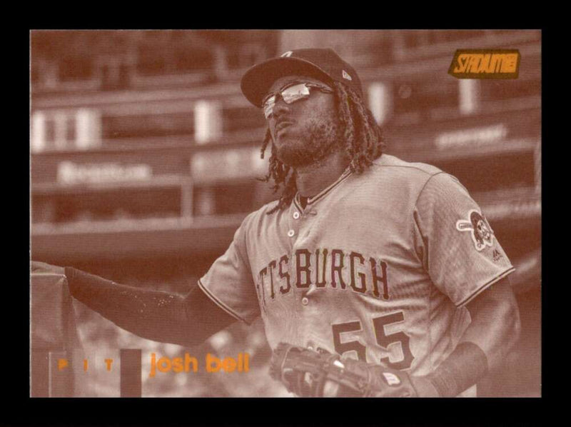 Load image into Gallery viewer, 2020 Topps Stadium Club Sepia Josh Bell #180 Pittsburgh Pirates Image 1
