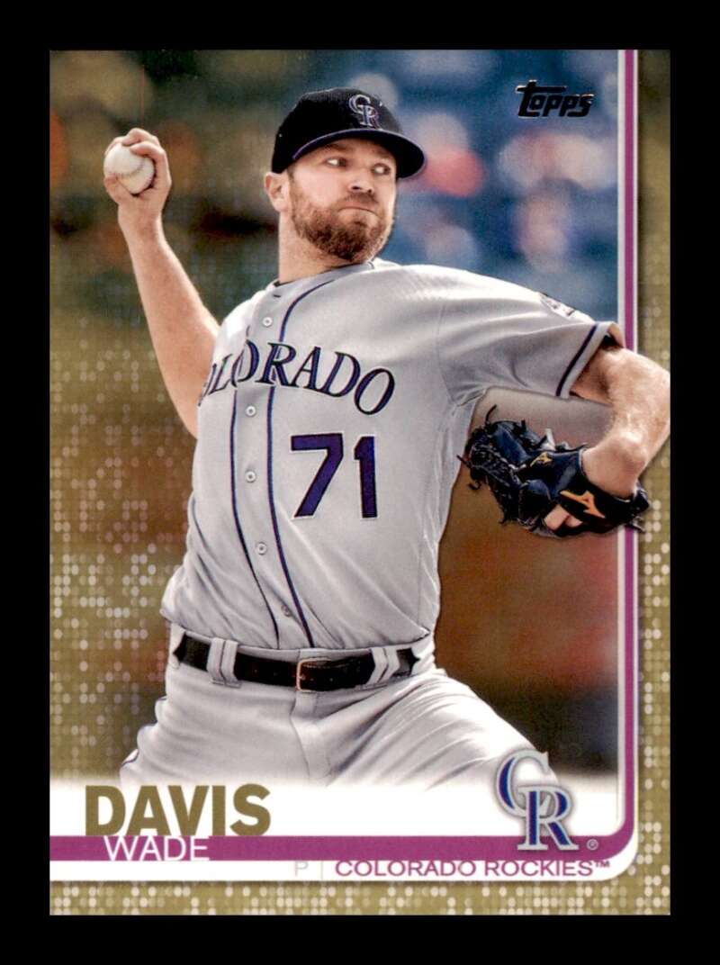 Load image into Gallery viewer, 2019 Topps Gold Davis Wade #81 /2019 Colorado Rockies Image 1
