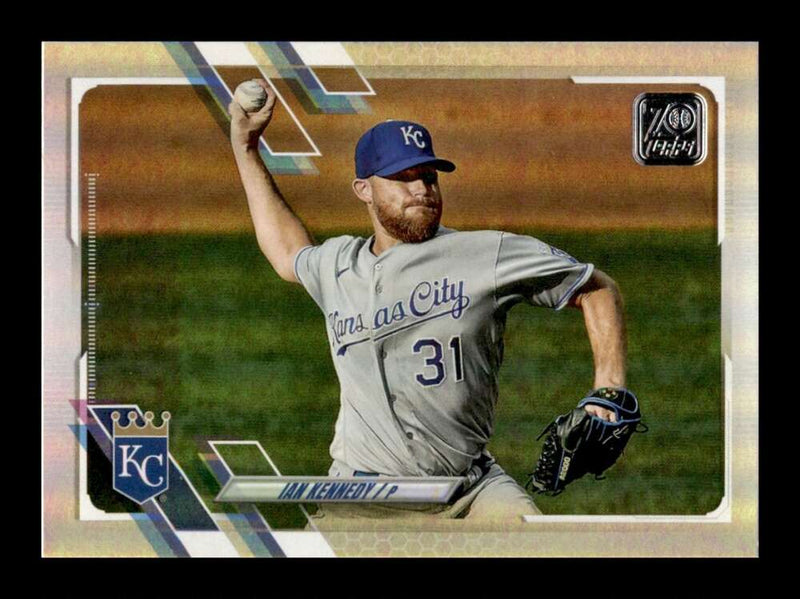 Load image into Gallery viewer, 2021 Topps Rainbow Foil Ian Kennedy #236 Kansas City Royals Image 1
