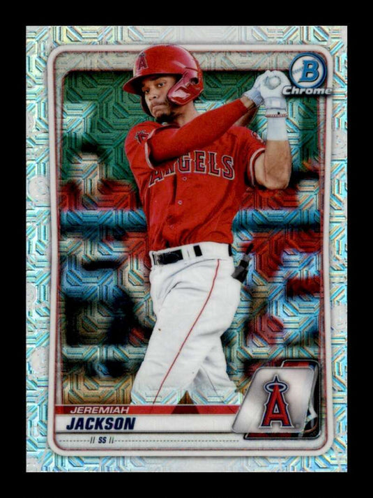 2020 Bowman Chrome Prospects Mojo Refractor Jeremiah Jackson 