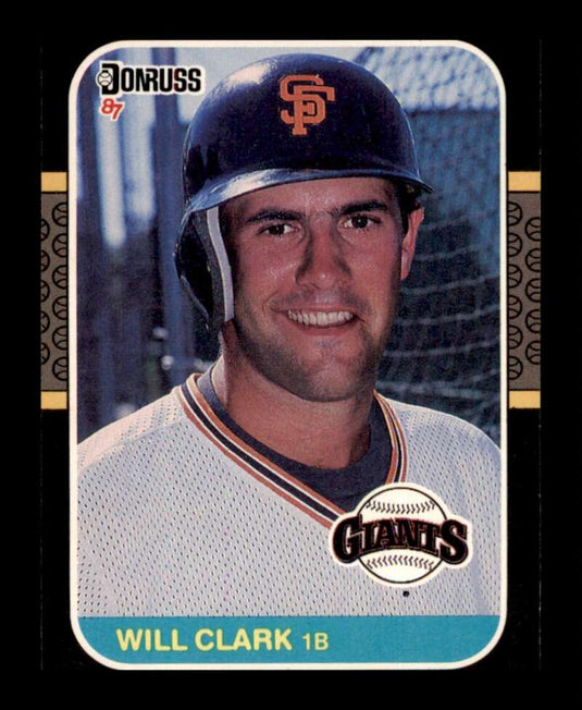 1987 Donruss Will Clark