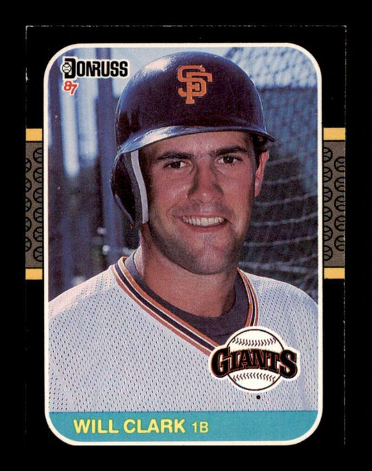 1987 Donruss Will Clark