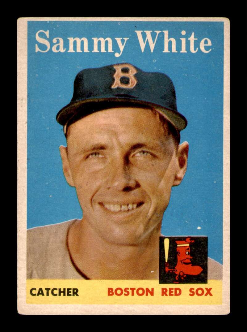 Load image into Gallery viewer, 1958 Topps Sammy White #414 Set Break Boston Red Sox Image 1
