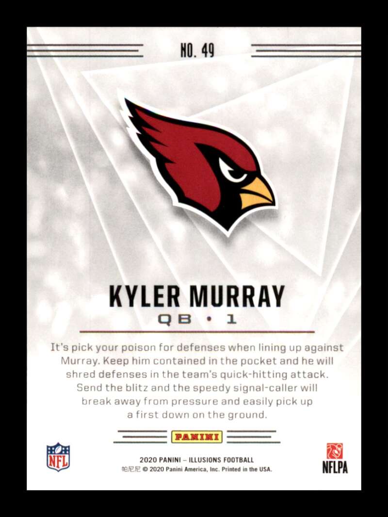 Load image into Gallery viewer, 2020 Panini Illusions Kyler Murray #49 Arizona Cardinals Image 2
