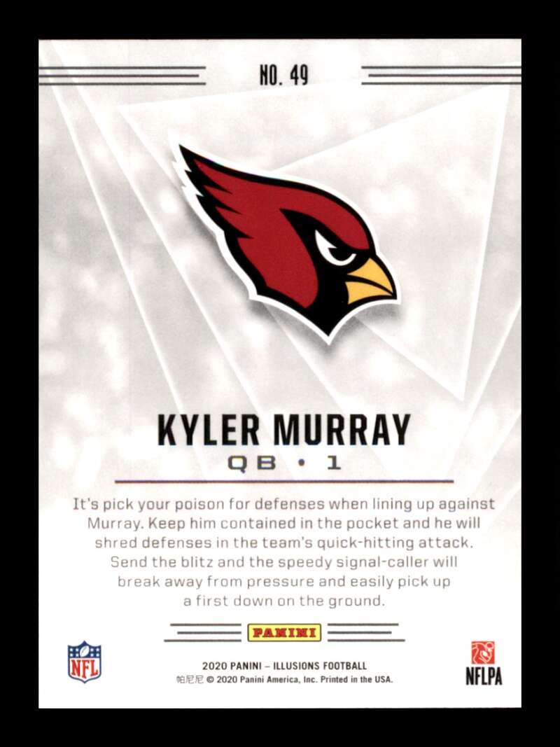 Load image into Gallery viewer, 2020 Panini Illusions Kyler Murray #49 Arizona Cardinals Image 2
