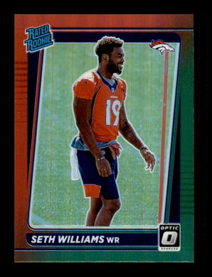 2021 Donruss Optic Red Green Prizm Seth Williams 