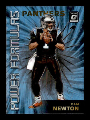 2019 Donruss Optic Power Formulas Cam Newton 