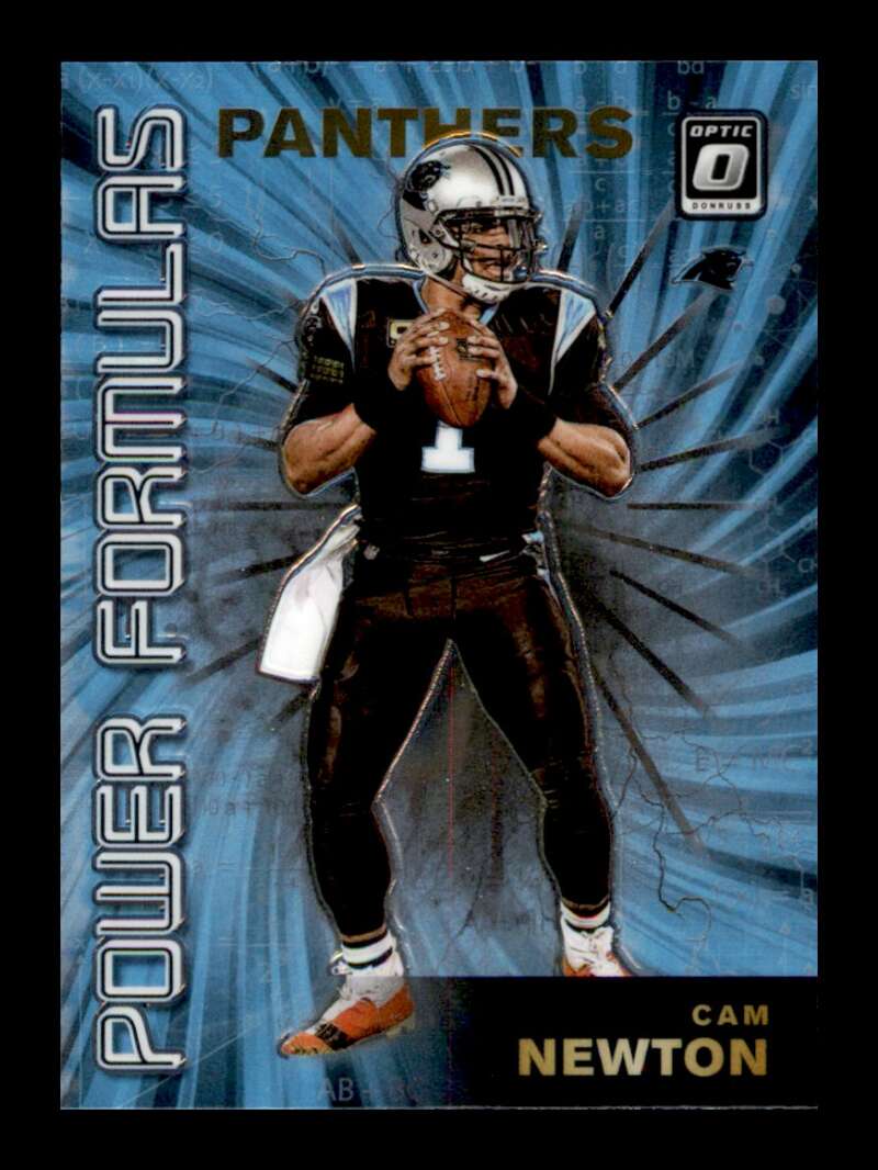 Load image into Gallery viewer, 2019 Donruss Optic Power Formulas Cam Newton #PF-10 Carolina Panthers Image 1
