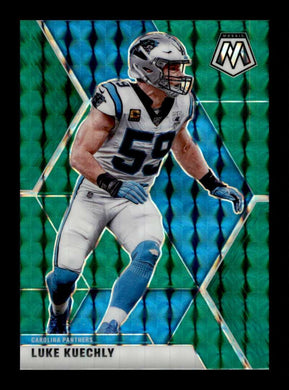 2020 Panini Mosaic Green Mosaic Prizm Luke Kuechly 