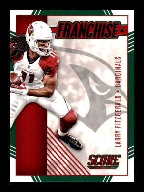 2016 Score Franchise Green Larry Fitzgerald 