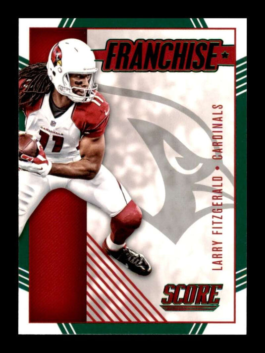 2016 Score Franchise Green Larry Fitzgerald