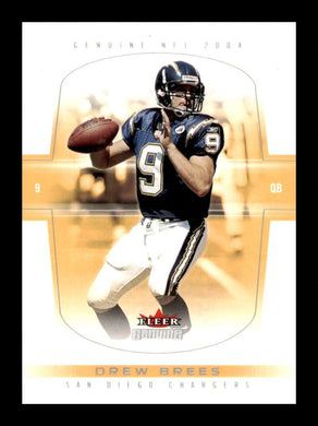 2004 Fleer Genuine Drew Brees 