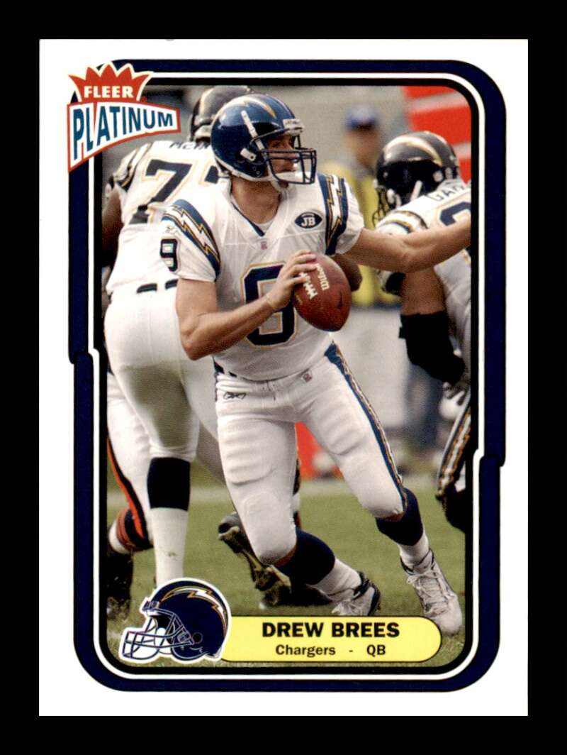 Load image into Gallery viewer, 2004 Fleer Platinum Drew Brees #107 San Diego Chargers Image 1
