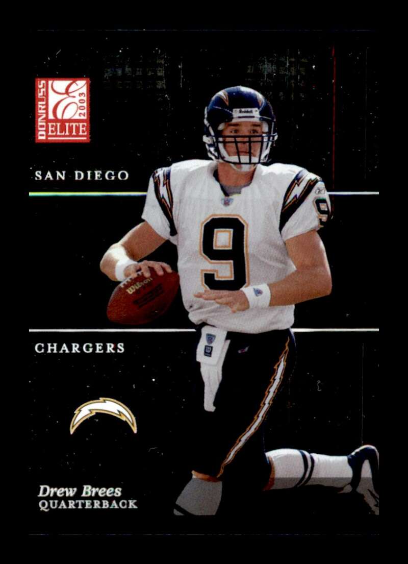 Load image into Gallery viewer, 2003 Donruss Elite Drew Brees #47 San Diego Chargers Image 1
