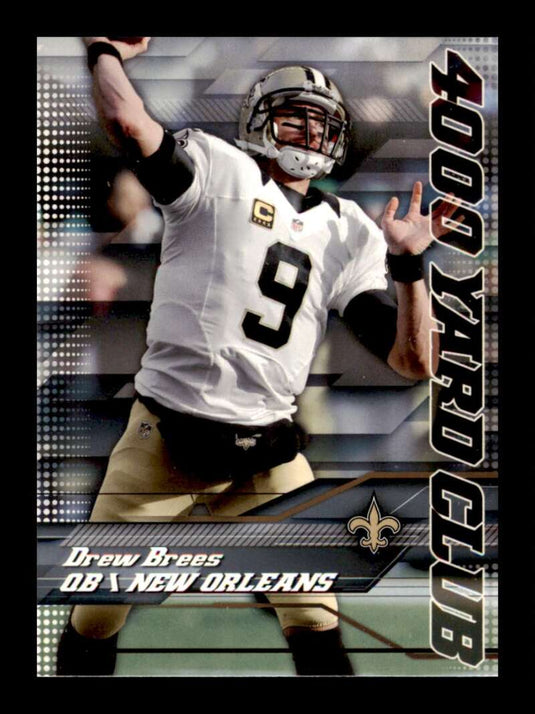 2014 Topps 4000 Yard Club Drew Brees 