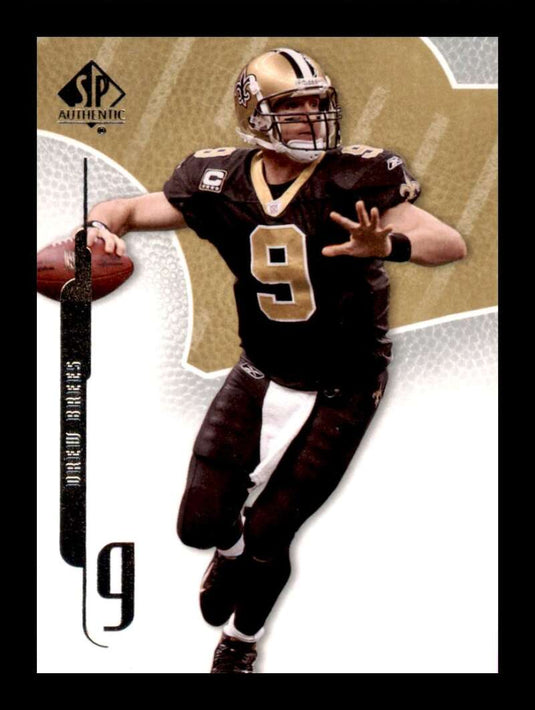 2008 Upper Deck SP Authentic Drew Brees 