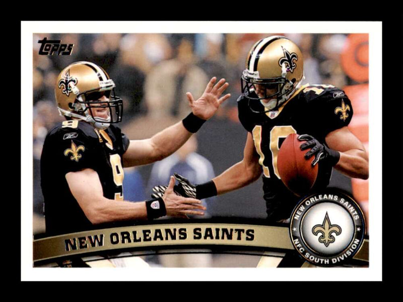 Load image into Gallery viewer, 2011 Topps Drew Brees #156 New Orleans Saints Image 1
