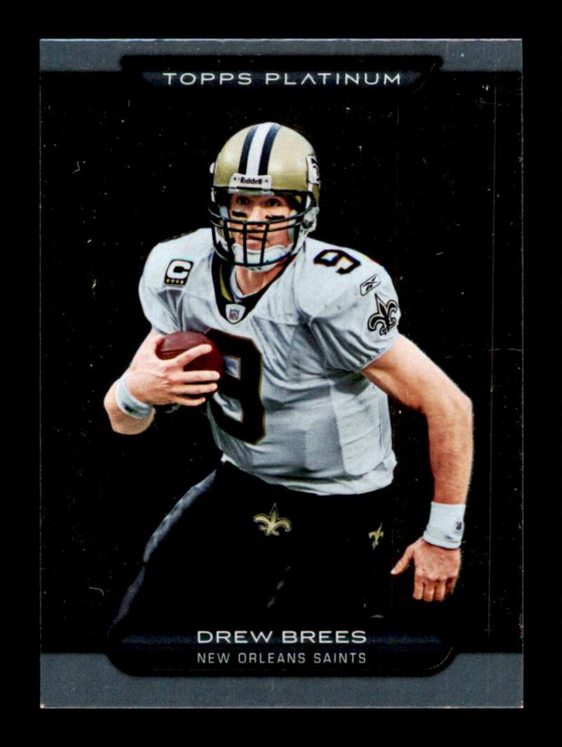 Load image into Gallery viewer, 2010 Topps Platinum Drew Brees #70 New Orleans Saints Image 1
