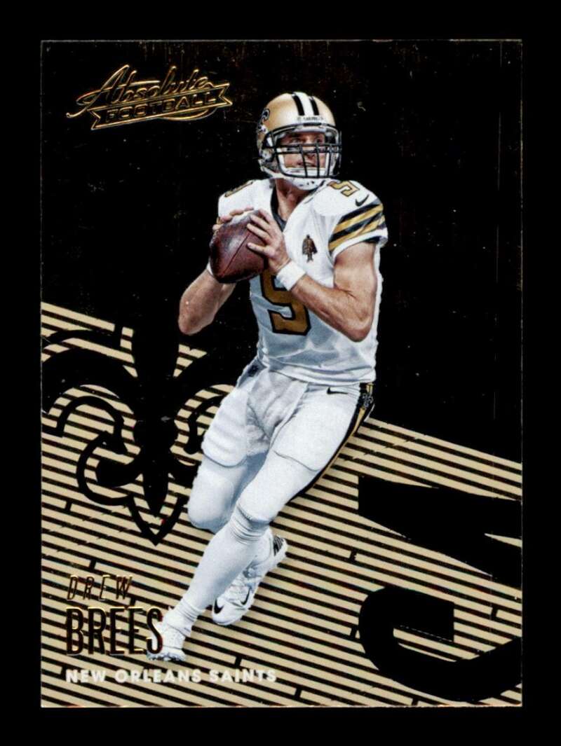 Load image into Gallery viewer, 2018 Panini Absolute Drew Brees #68 New Orleans Saints Image 1
