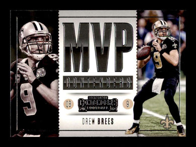 2017 Panini Contenders MVP Drew Brees 