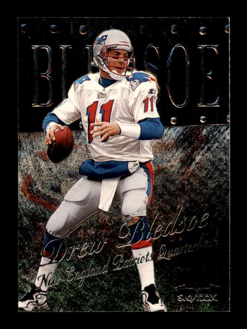 Load image into Gallery viewer, 1999 SkyBox Metal Universe Drew Bledsoe #18 New England Patriots Image 1
