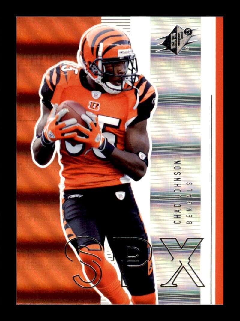 Load image into Gallery viewer, 2005 Upper Deck SPx Chad Johnson #21 Cincinnati Bengals Image 1
