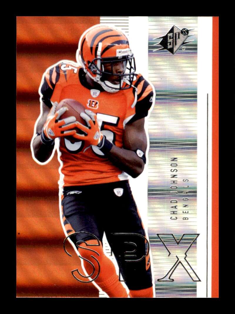 Load image into Gallery viewer, 2005 Upper Deck SPx Chad Johnson #21 Cincinnati Bengals Image 1
