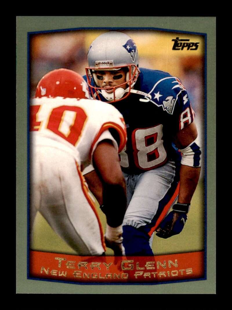 Load image into Gallery viewer, 1999 Topps Terry Glenn #117 New England Patriots Image 1
