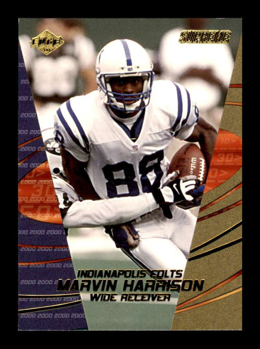 2000 Collector's Edge Supreme Marvin Harrison 